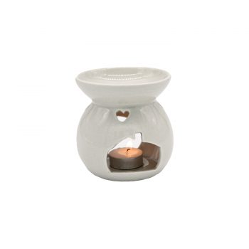 Oil Burner with Cut Out House