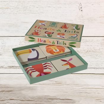 Colourful Creatures Heads and Tails Game