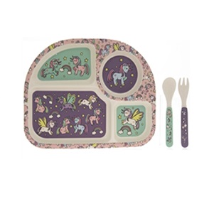 Kids Bamboo Eating Set