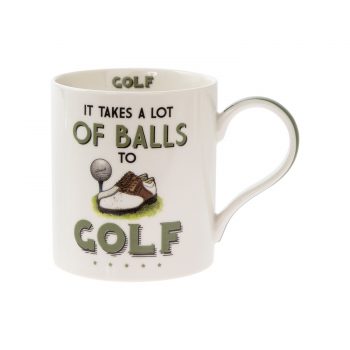 Golfers Fine China Mug