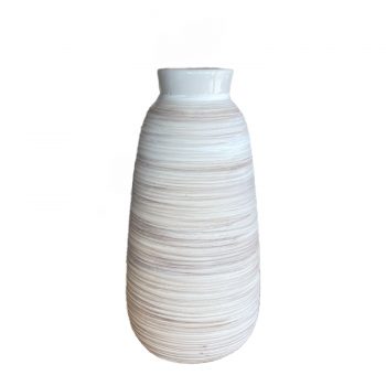 Natural Stoneware Vase 27cm