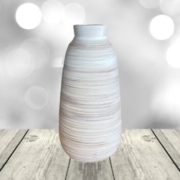 Natural Stoneware Vase 27cm