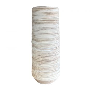 Natural Stoneware Vase 33cm